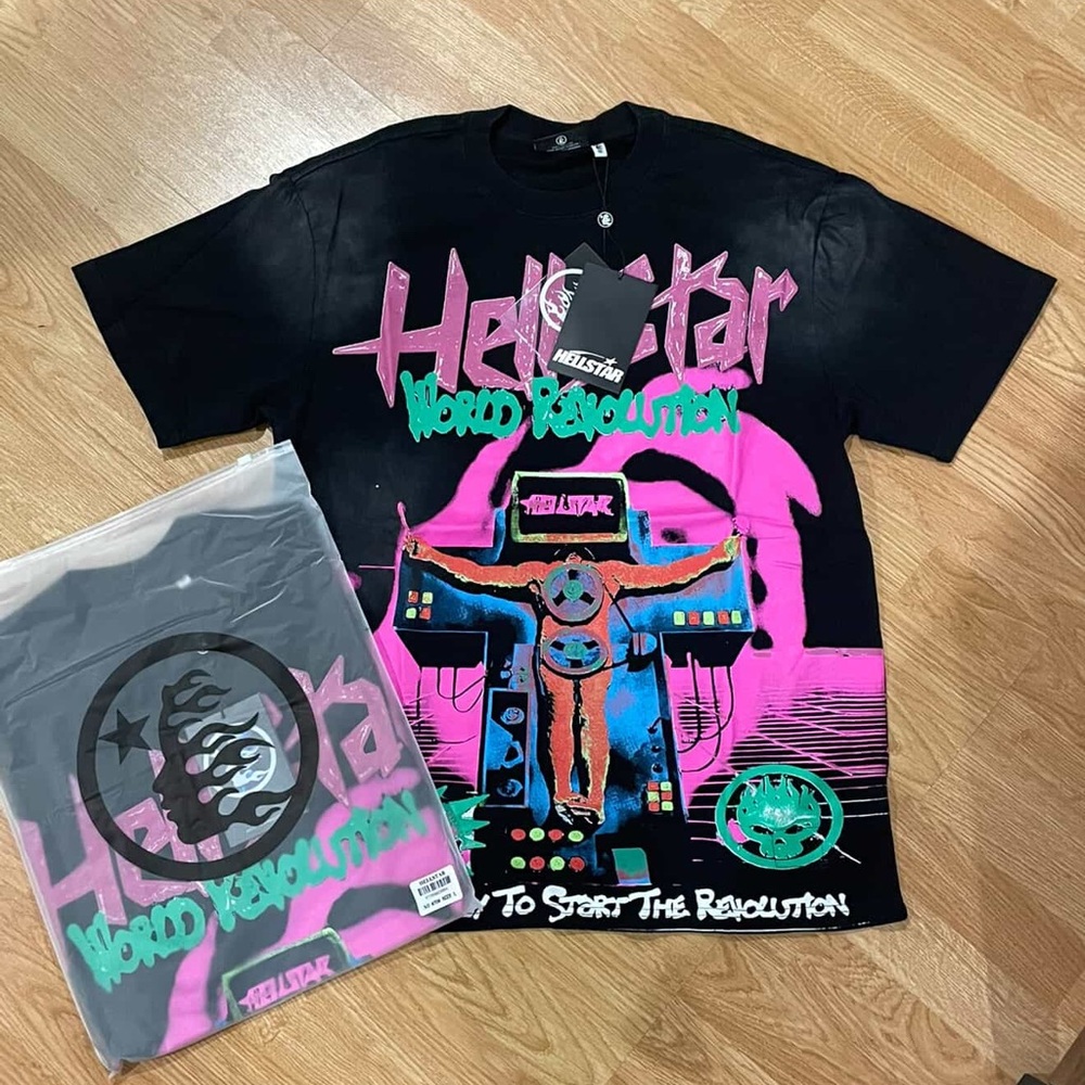 Hellstar Black Graphic Tee